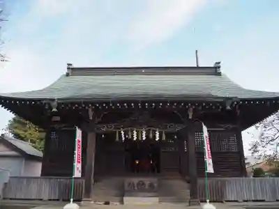 谷原氷川神社の本殿・本堂