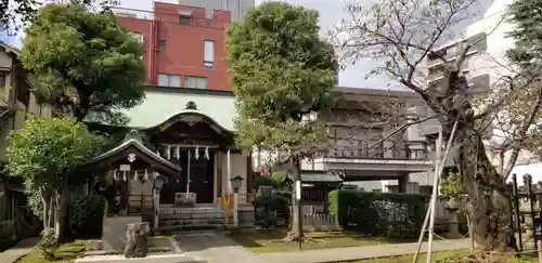 湯島御霊社の本殿・本堂