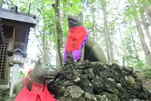 三峯神社の狛犬