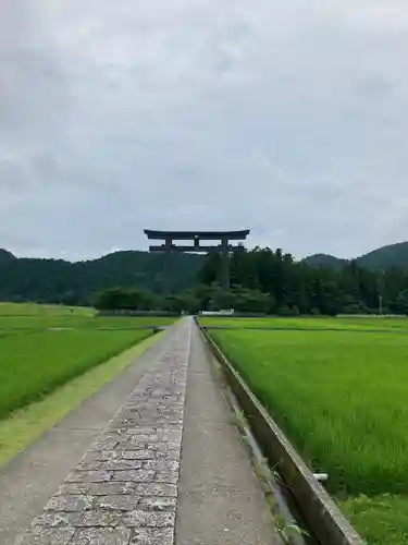 大斎原（熊野本宮大社旧社地）の鳥居