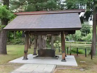 上川神社頓宮の手水舎