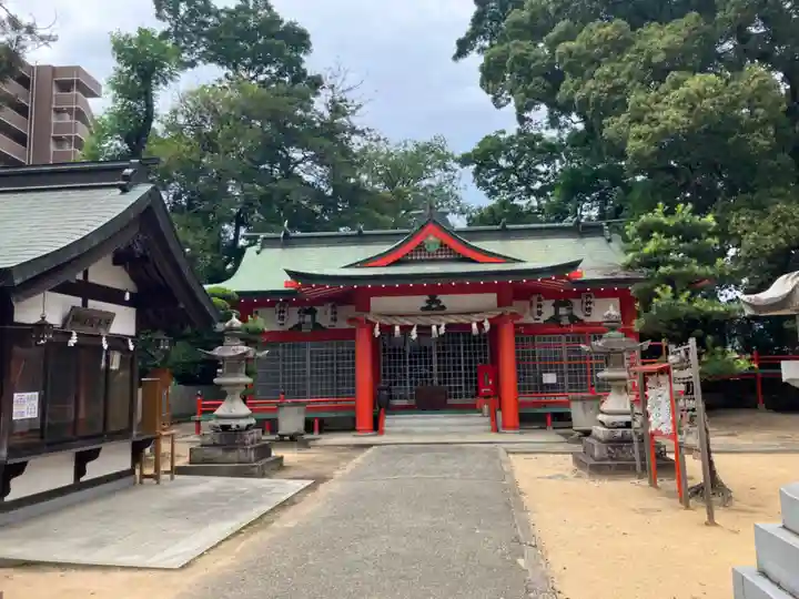 廣田八幡神社の本殿・本堂