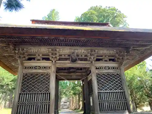 早池峰神社の山門・神門