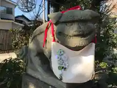 菊田神社の狛犬