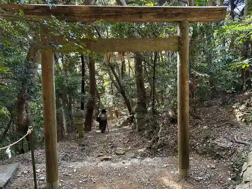 伊射波神社の鳥居