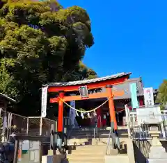 高塚熊野神社の鳥居