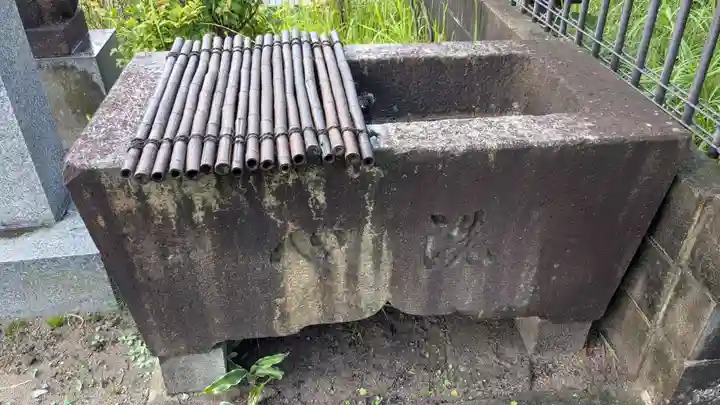 諏訪社の手水舎