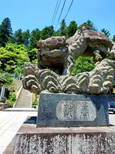 石都々古和気神社の狛犬