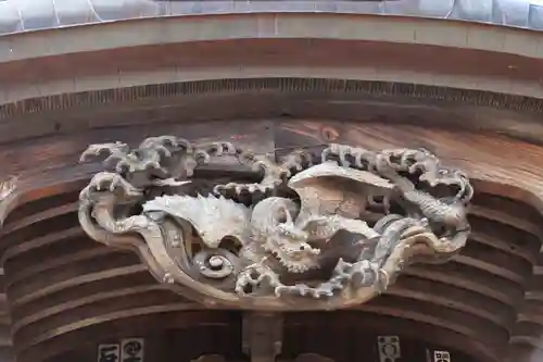 相馬妙見宮初發神社の本殿・本堂