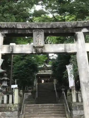 五所神社の鳥居