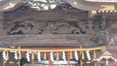 阿豆佐味天神社 立川水天宮の芸術