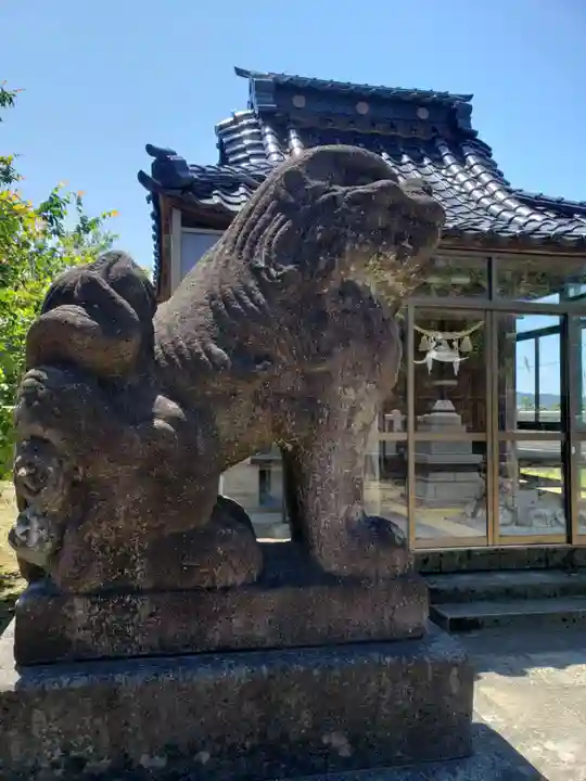 須田神社の狛犬