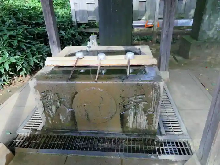 三芳野神社の手水舎