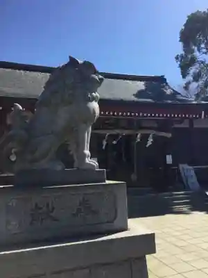 千勝神社の狛犬