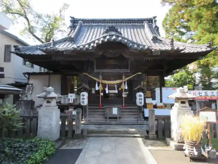 前橋東照宮の本殿・本堂