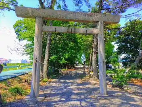 八剱社（落合）の鳥居