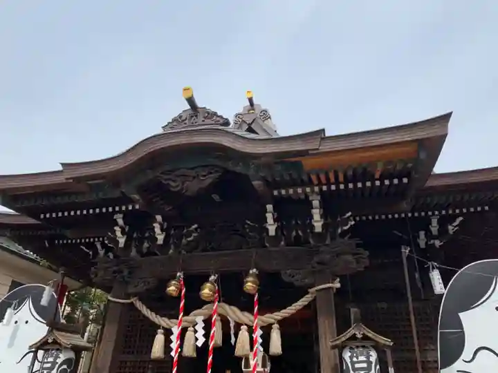 溝口神社の本殿・本堂