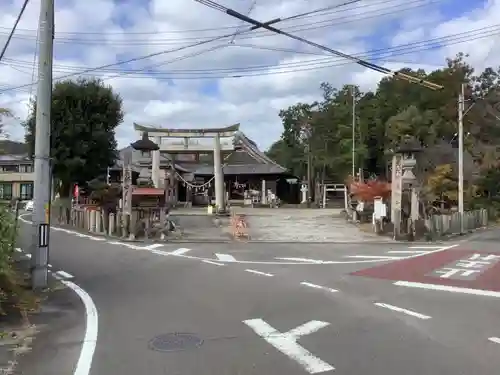 太部古天神社の鳥居