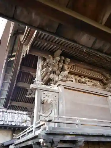 北熊井諏訪社の本殿・本堂