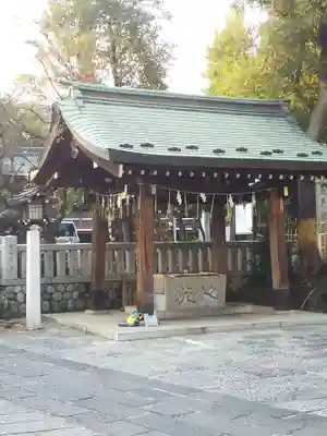 新宿下落合氷川神社の手水舎