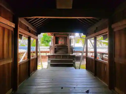 津島社の本殿・本堂