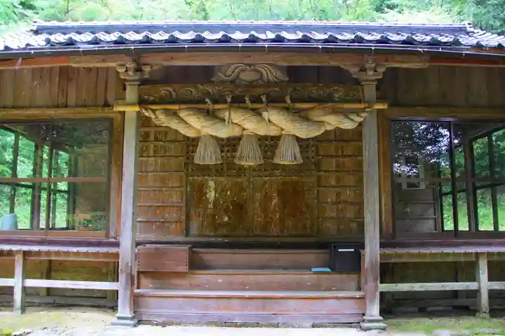 福積神社の本殿・本堂