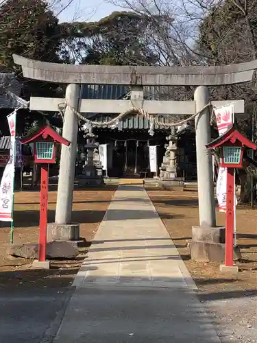 鶴峯八幡宮の鳥居