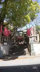 笠䅣稲荷神社の鳥居