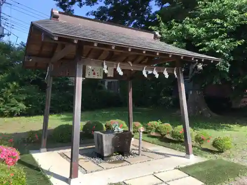 姫宮神社の手水舎