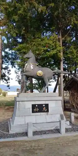 志那神社の狛犬