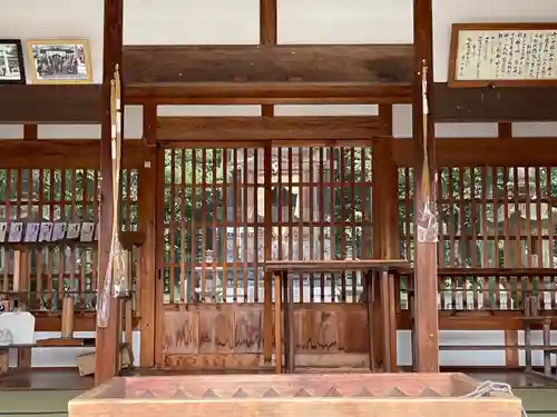 鹿島神社の本殿・本堂