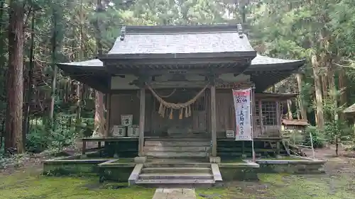 健武山神社の本殿・本堂