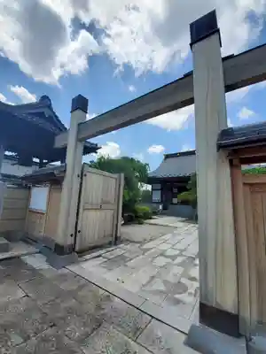 現聲寺 (現声寺)の鳥居