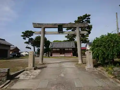 鶴ケ崎天満宮の鳥居