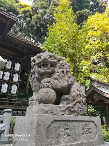 大甕神社の狛犬