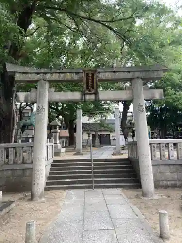 神須牟地神社の鳥居