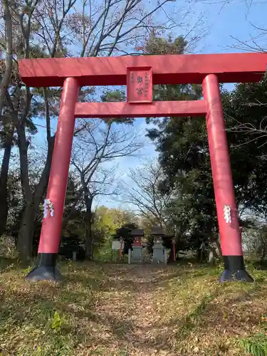 尾張猿田彦神社 奥宮の鳥居