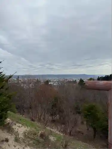 中富良野神社の景色