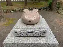 重蔵神社の狛犬