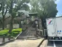 高津宮の山門・神門