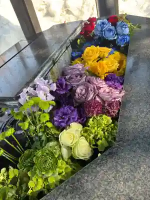 新琴似神社の手水舎