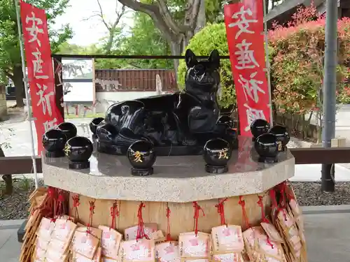 玉村八幡宮の狛犬