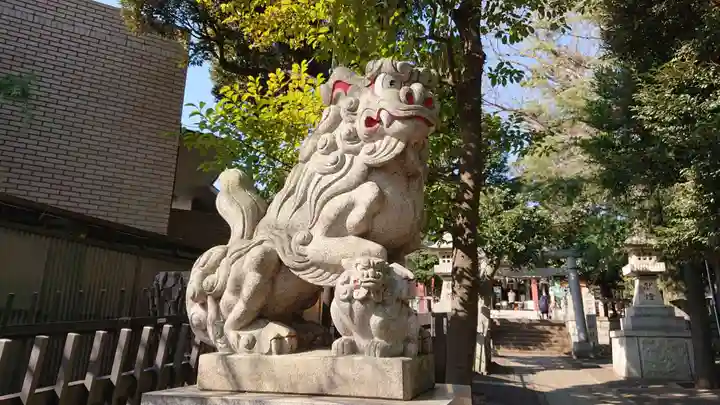 瀬田玉川神社の狛犬