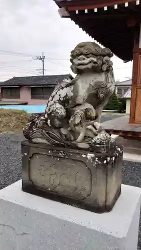 星宮神社（赤見町）の狛犬