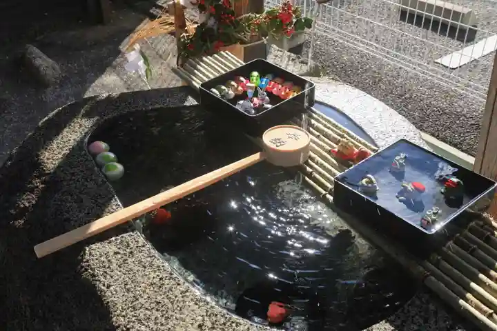 阿邪訶根神社の手水舎