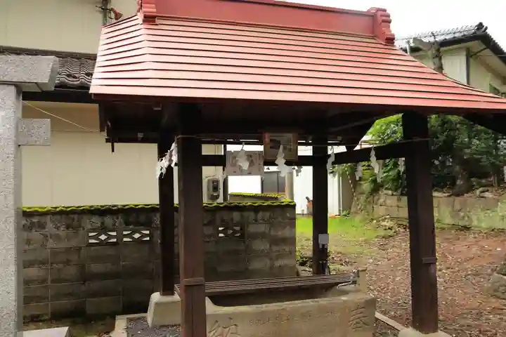 隠津島神社の手水舎