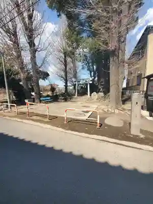 宮鍋神社の鳥居