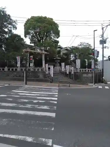 風治八幡宮の鳥居