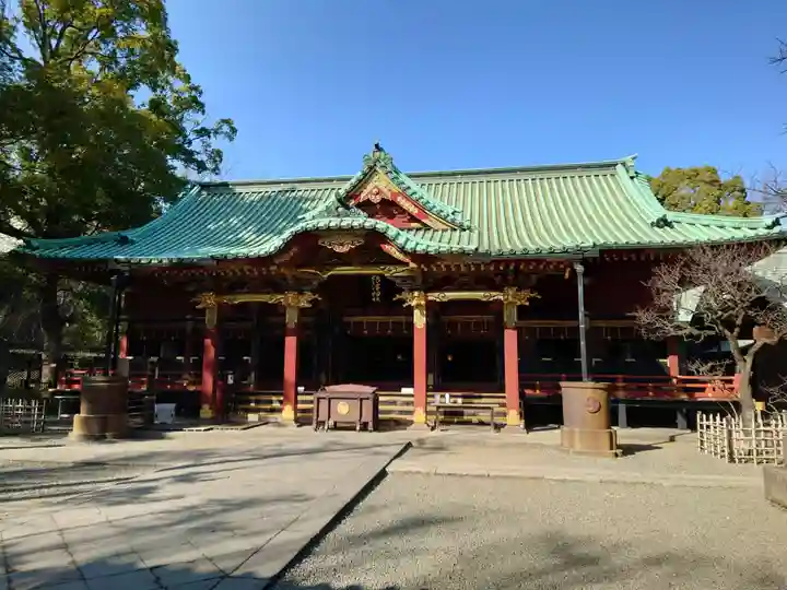 根津神社の本殿・本堂