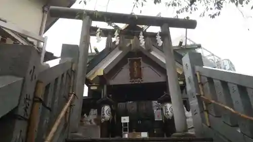 元三島神社の鳥居